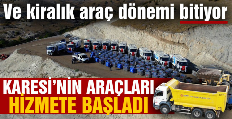 Karesi’de kiralık araç dönemi bitiyor