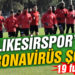 Balıkesirspor’da koranavirüs şoku