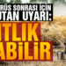 Koronavirüs sonrası için korkutan uyarı: Kıtlık yaşanabilir
