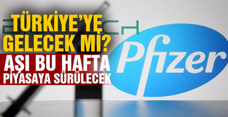 Pfizer aşısı bu hafta piyasaya sürülecek!