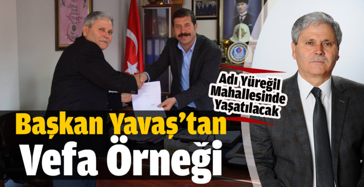 Mehmet Akar’ın Adı Yüreğil Mahallesinde Yaşatılacak