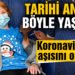 İngiltere’de tarihi anlar!