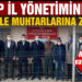 MHP İl Yönetiminden mahalle muhtarlarına ziyaret
