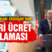 Cumhurbaşkanı Recep Tayyip Erdoğan’dan asgari ücret açıklaması