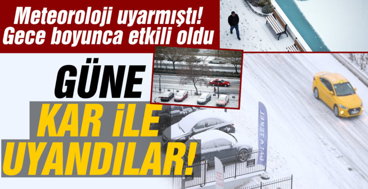 Son dakika haberi! Ankara’da kar yağışı etkili oldu! Şehri beyaza bürüdü