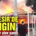 Erdek’te motel alev alev yandı