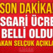 Bakan Selçuk’tan son dakika asgari ücret 2021 zammı açıklaması!
