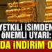 İnternetten altın alacaklara önemli uyarı