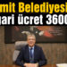 Edremit Belediyesi’nde asgari ücret 3600 TL