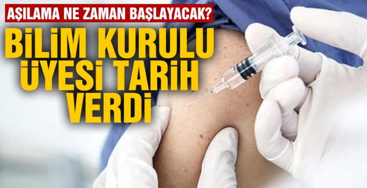 Aşılama ne zaman başlayacak? Bilim Kurulu üyesi Afşin Emre Kayıpmaz açıkladı