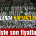 Balık tezgahlarında hafta içi bereketi