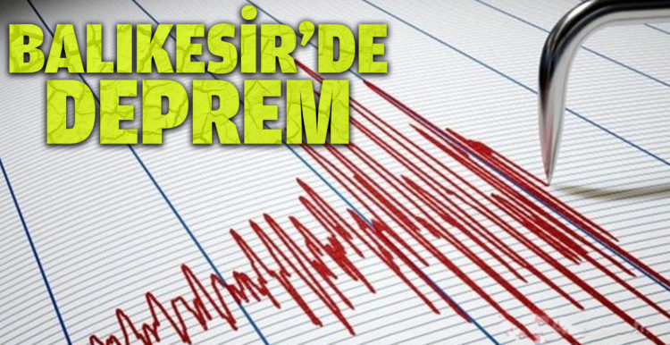 Balıkesir’de 2.4 şiddetinde deprem