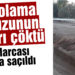 Pirina fabrikasının depolama havuzunun duvarı çöktü