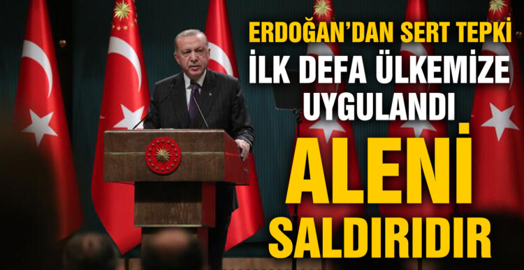 Cumhurbaşkanı Erdoğan’dan ABD’ye yaptırım tepkisi: Bu nasıl müttefiklik?