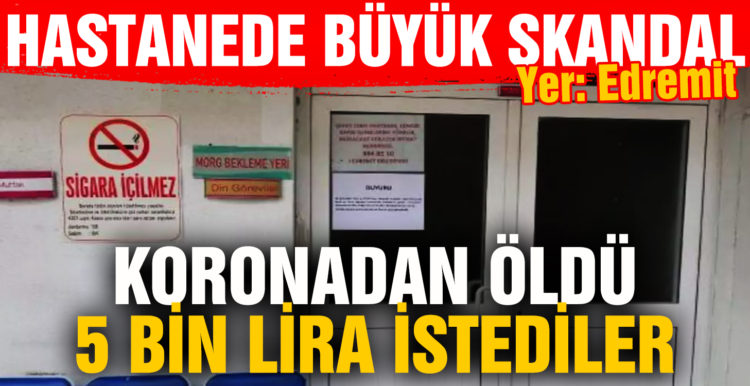 Cenazelerini yıkamak için 5 bin lira istendiği iddiasına soruşturma