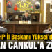 MHP İl Başkanı Yüksel, Başkan Cankul’u ziyaret etti