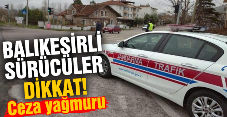 Yayalara yol vermeyen araç sürücülerine ceza yağdı