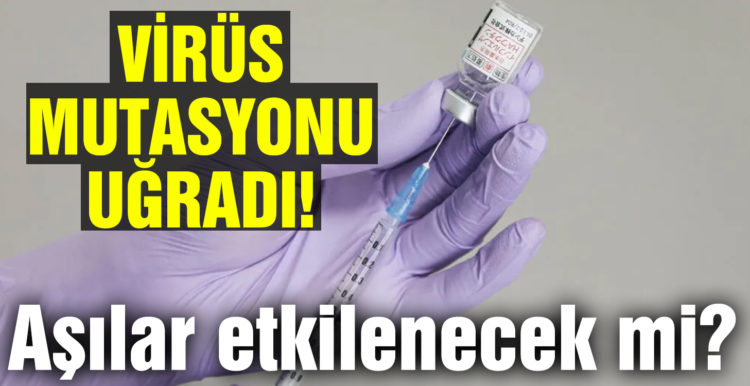 Virüs mutasyona uğradı! Aşılar etkilenecek mi?