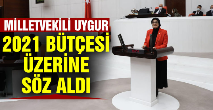 Milletvekili Uygur TBMM’de konuştu