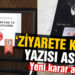 Ayvalık´ta koronavirüs vakaları olan evlere ‘ziyarete kapalı’ yazısı