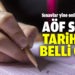 AÖF güz dönemi sınav tarihleri belli oldu