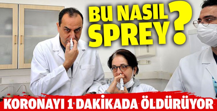 Bursa’da corona virüsü 1 dakikada öldüren solüsyon geliştirildi