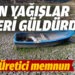 Son yağışlar üreticinin yüzünü güldürdü