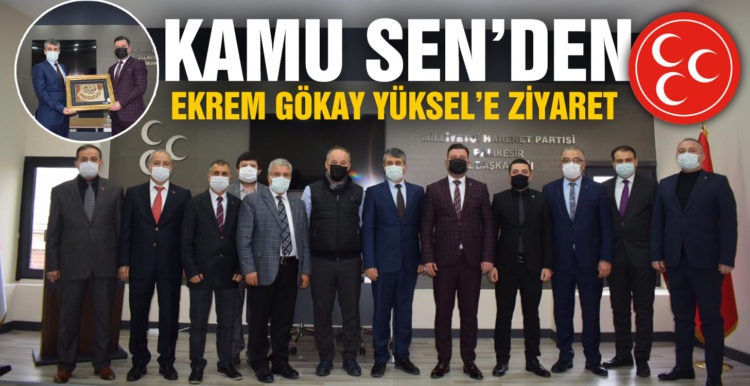 Kamu Sen’den Ekrem Gökay’a ziyaret