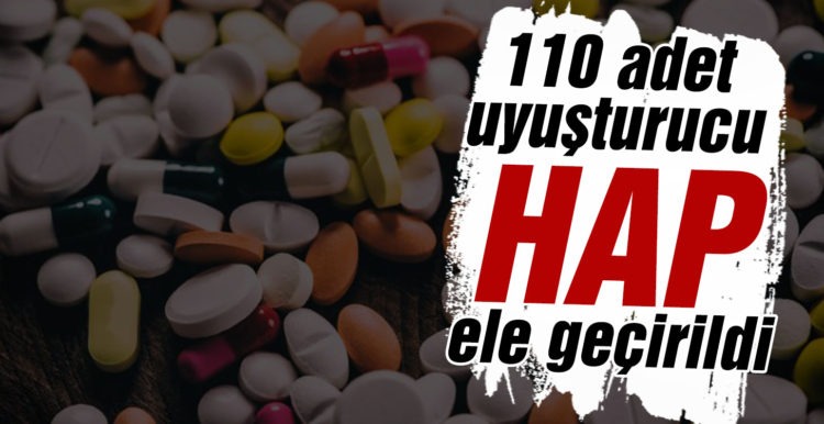 Ayvalık’ta 110 adet uyuşturucu hap ele geçirildi