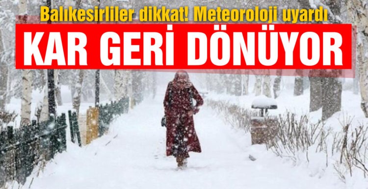 Balıkesir’de Kuvvetli Gök Gürültülü Sağanak Yağış!