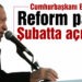 Reform paketi şubatta açılacak