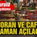 Kafe ve restoranlar ne zaman açılacak? Bilim Kurulu Üyesinden açıklama