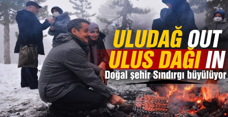 Bursalılar Uludağ’ı pas geçti, Ulus Dağı’na geldi