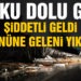 Fırtına birçok ili vurdu: Çatılar uçtu, ağaçlar ve direkler devrildi