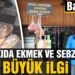 Askıda ekmek ve sebze rağbet görüyor