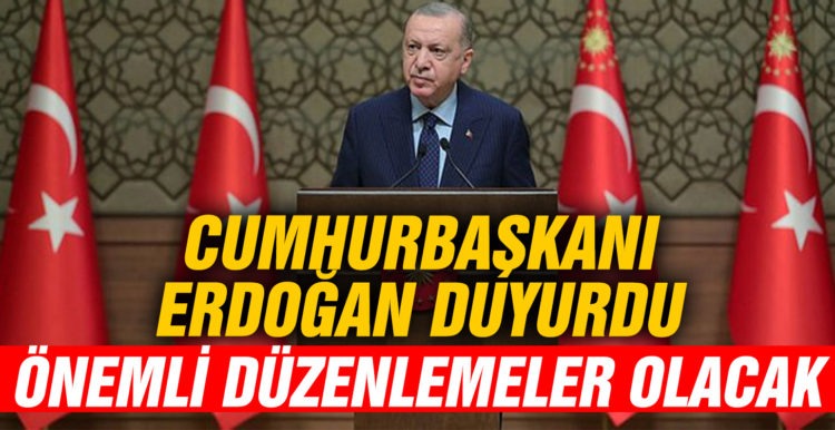 Cumhurbaşkanı Erdoğan duyurdu! Reform paketleri Meclis’e geliyor
