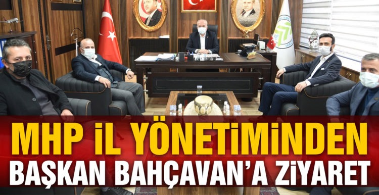 Mhp İl yönetiminden Ramazan Bahçavan’a ziyaret