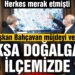 Başkan Bahçavan müjdeyi verdi: Aksa doğalgaz ilçemizde