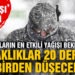 İstanbul’da son yılların en etkili kar yağışı bekleniyor! Sıcaklıklar 20 derece birden düşecek
