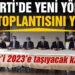 AK Parti Yeni Yönetim İlk Toplantısını Yaptı