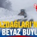 Kazdağları’nda kar 2 metreyi geçti