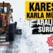 Karesi’de karla mücadele aralıksız sürüyor