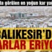 Balıkesir’de karlar erimeye başladı