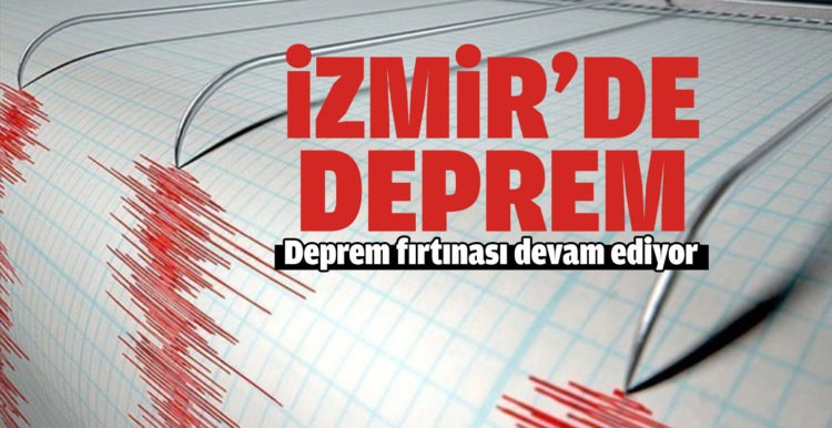 İzmir açıklarında deprem fırtınası! Son depremler listesi