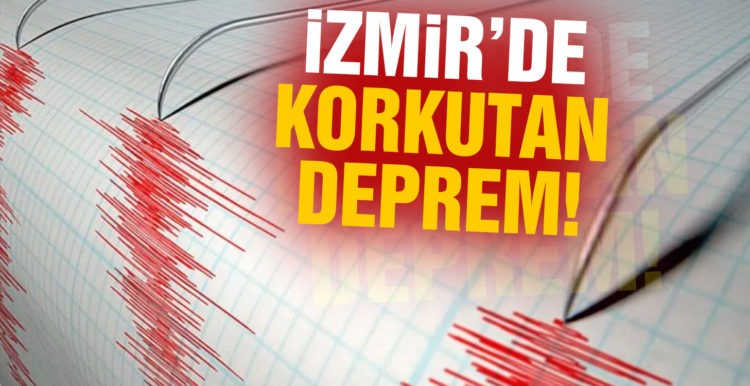İzmir’de deprem