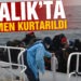 Balıkesir´de 31 kaçak göçmen kurtarıldı