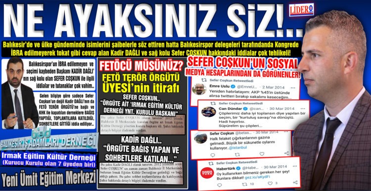 Ne ayaksınız siz!