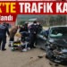 Erdek’te trafik kazası: 2 yaralı