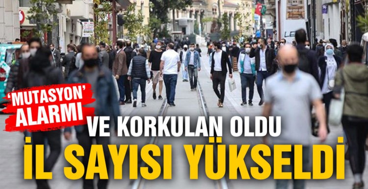 Bilim Kurulu Üyesi açıkladı: Mutasyonlu virüsün görüldüğü il sayısı 23’e yükseldi