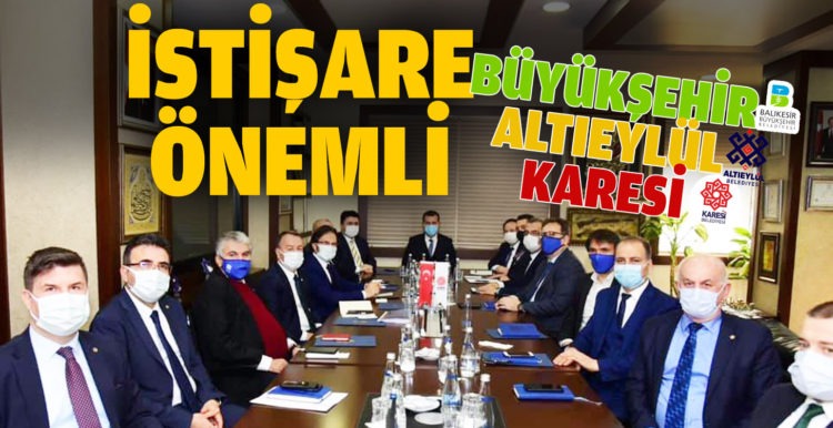 Belediyelerle istişare toplantısı